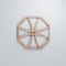 Ekena Millwork Extra Small Haswell Decorative Fretwork Wood Wall Panels, Cherry, 7 3/8"W x 7 3/8"H x 3/8"T WALW08X08X0375HWLCH - alternate 6